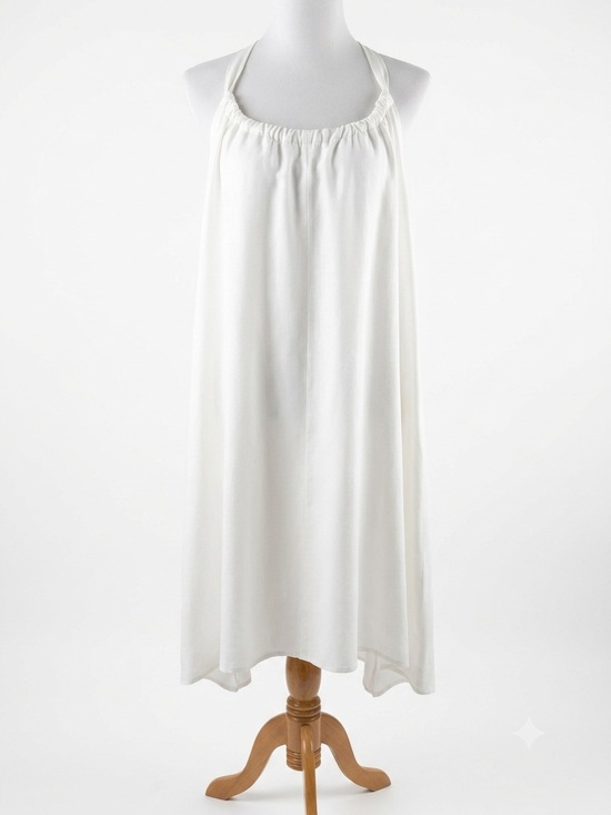 Elan Other - Elan Resort Off-White Halter Swim Coverup Dress Size L